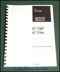 ICOM IC-736 Service Manual